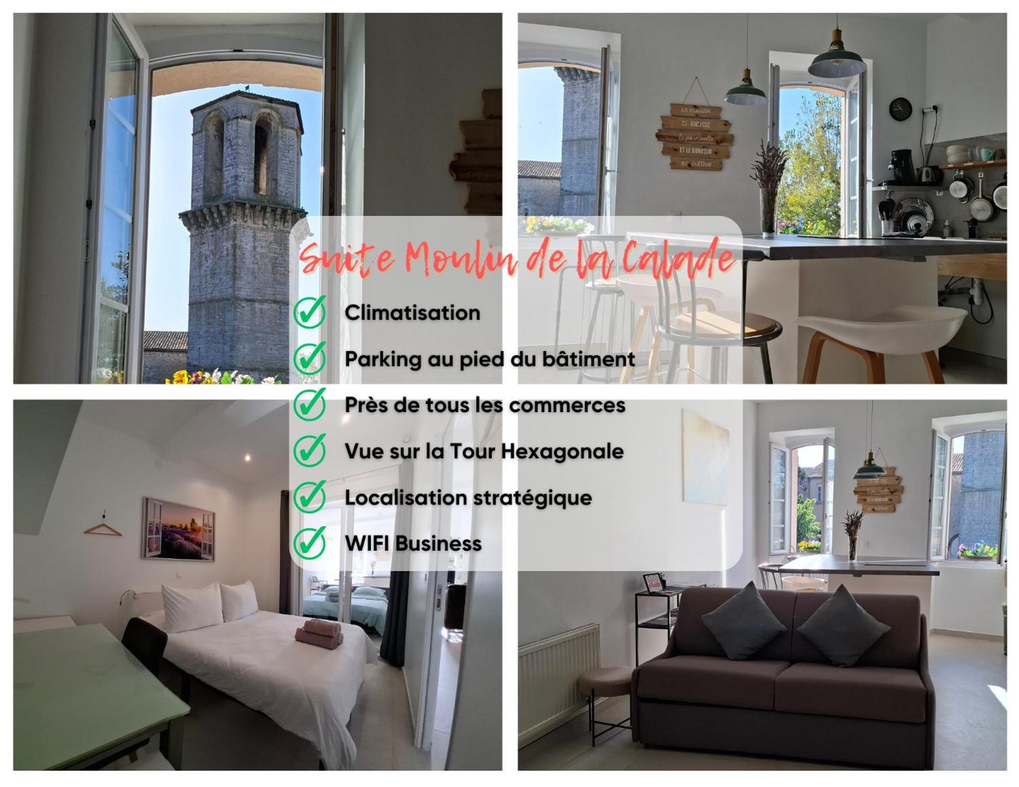 Suite Moulin De La Calade! Vue Tour Hexagonale, Coeur Du Var! 르 뤽 외부 사진